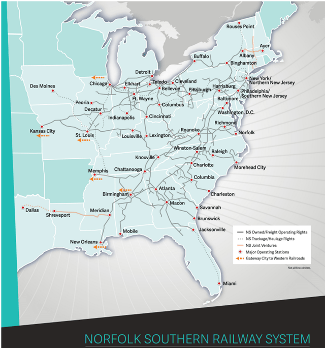 NSC Route Map