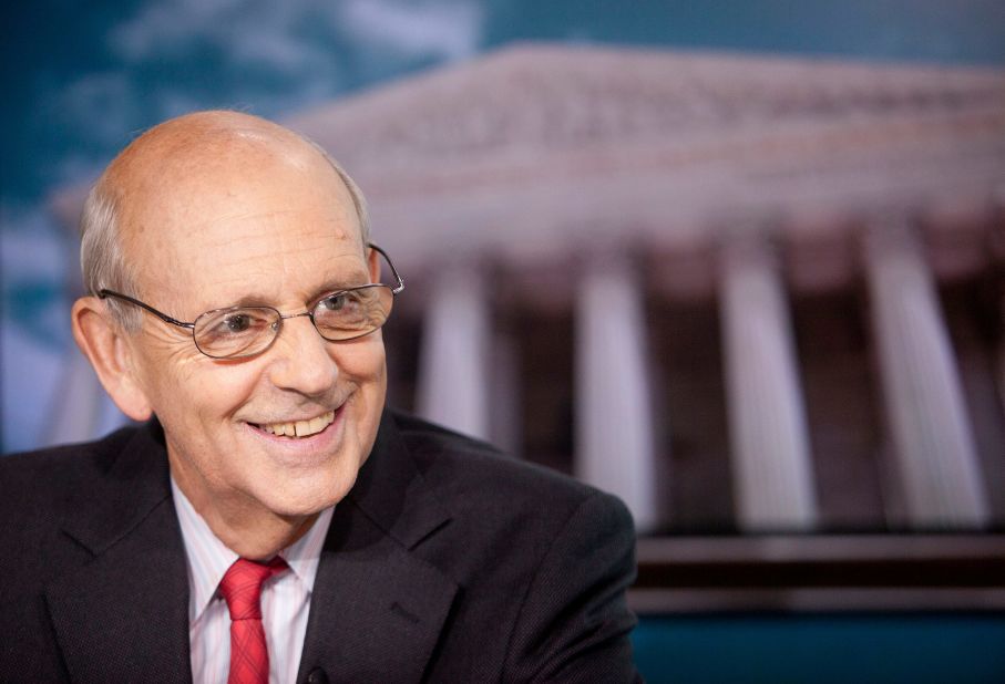 Breyer speaks during an interview in Washington, DC, in October 2010.